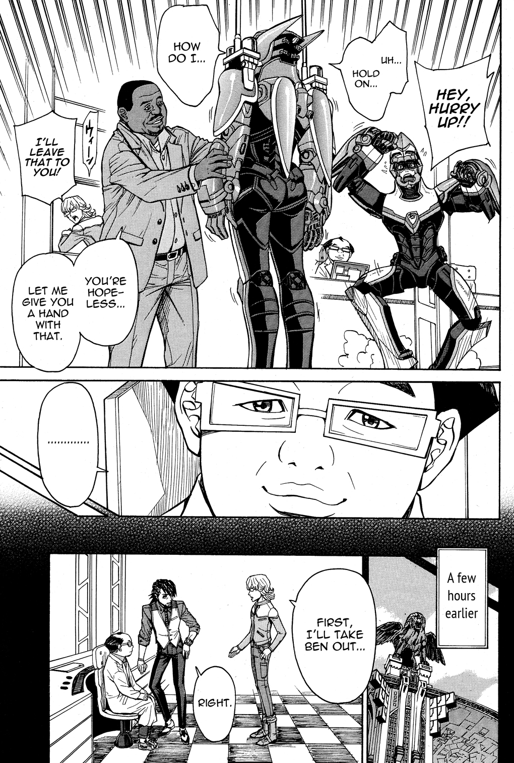 Tiger & Bunny Chapter 23 page 28 - Chapter 23: It takes two to make a quarrel.
