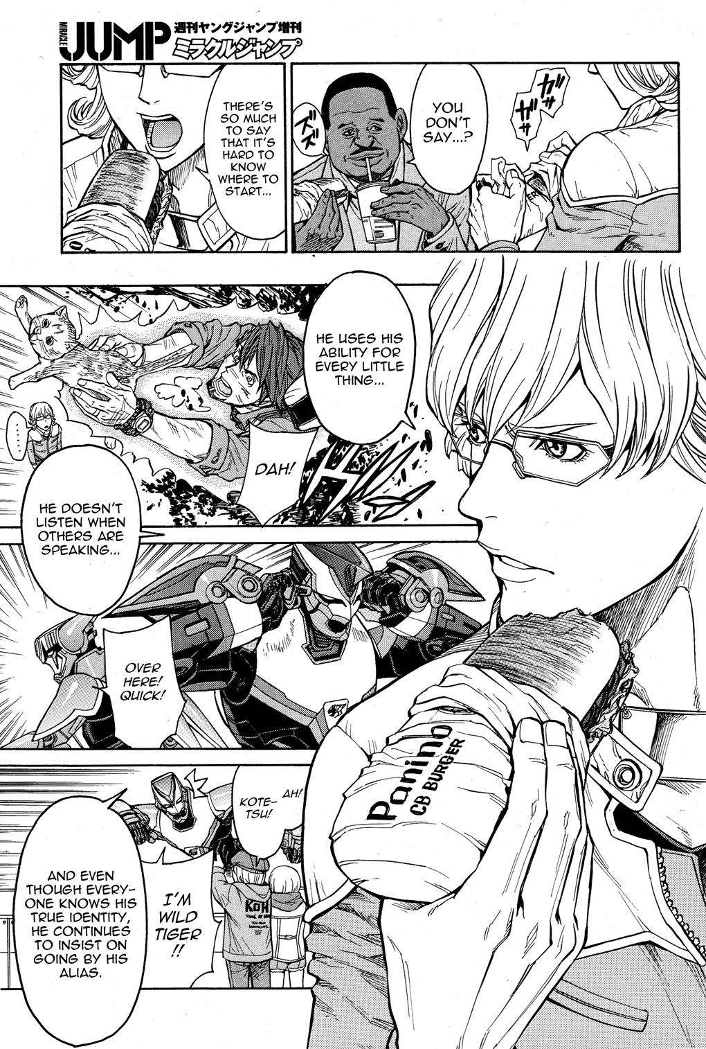 Tiger & Bunny Chapter 23 page 5 - Chapter 23: It takes two to make a quarrel.