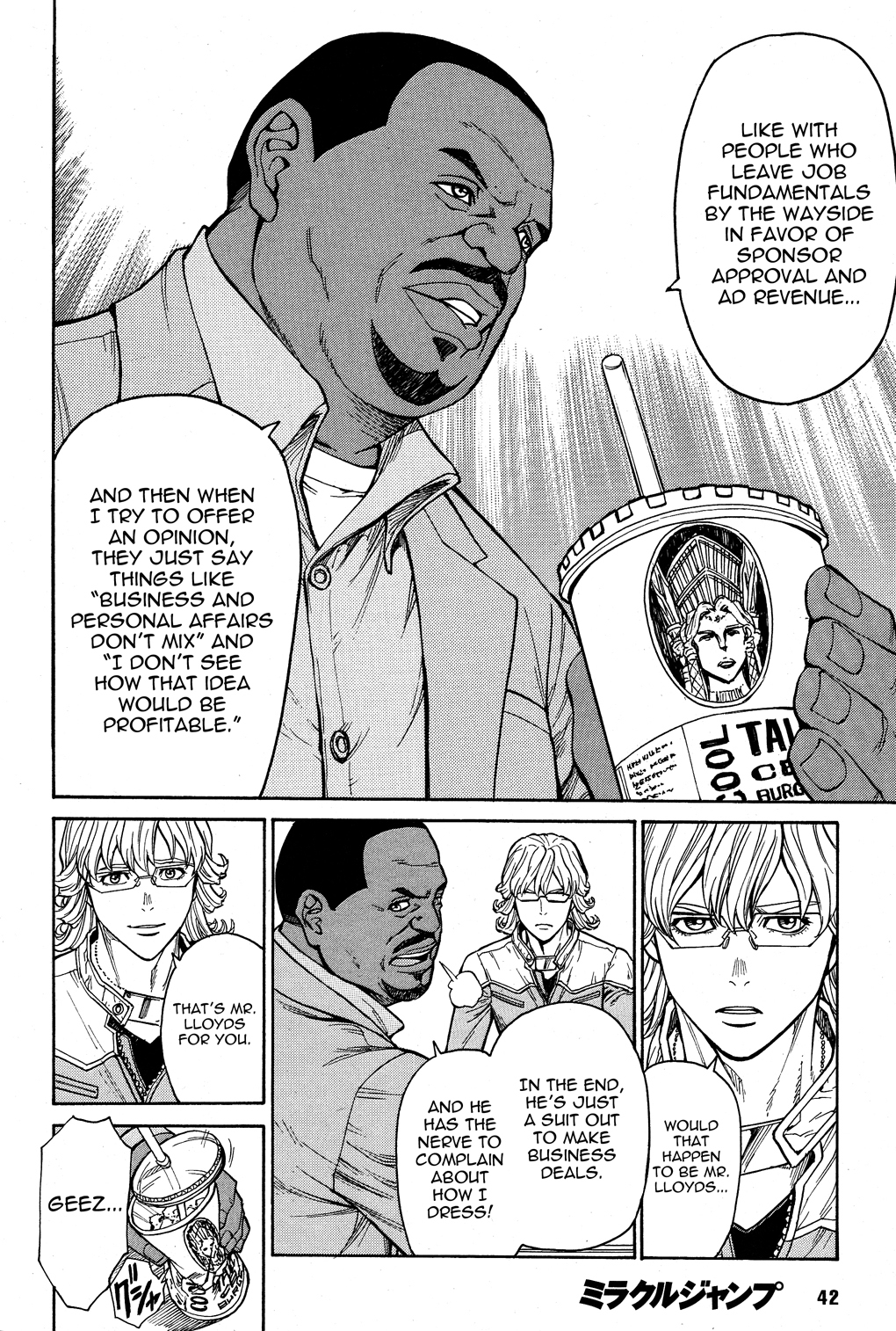 Tiger & Bunny Chapter 23 page 8 - Chapter 23: It takes two to make a quarrel.