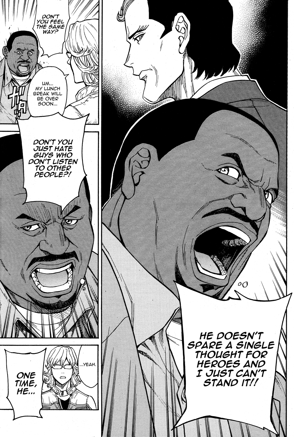 Tiger & Bunny Chapter 23 page 9 - Chapter 23: It takes two to make a quarrel.