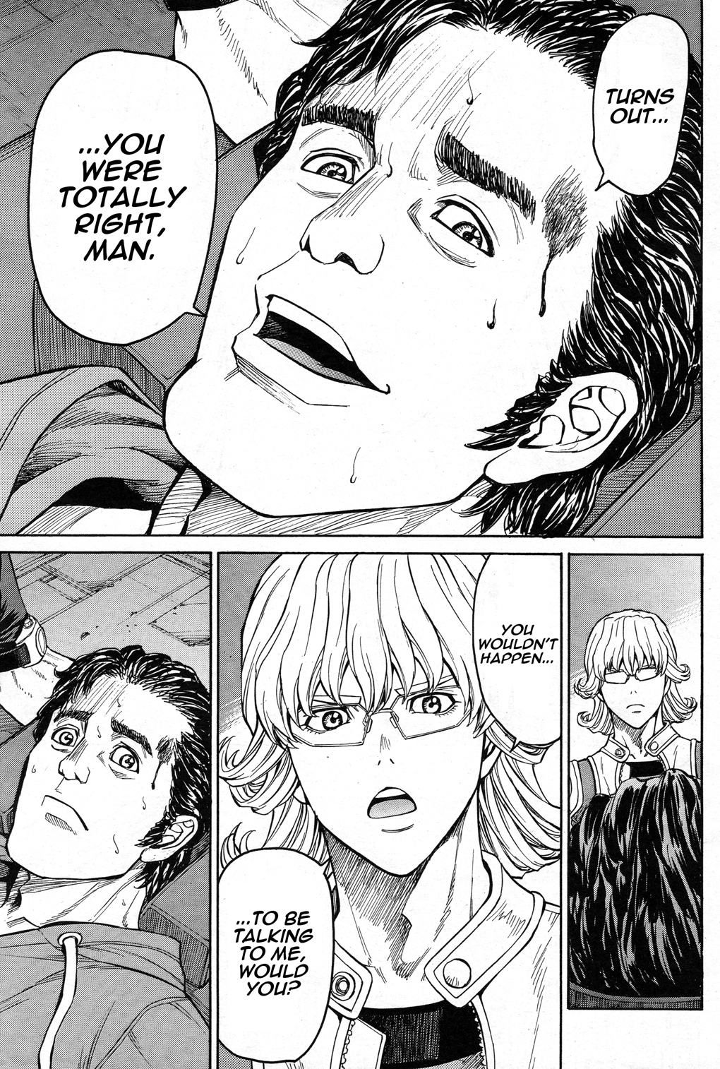 Tiger & Bunny Chapter 24 page 30 - Chapter 24: So many men, so many minds.