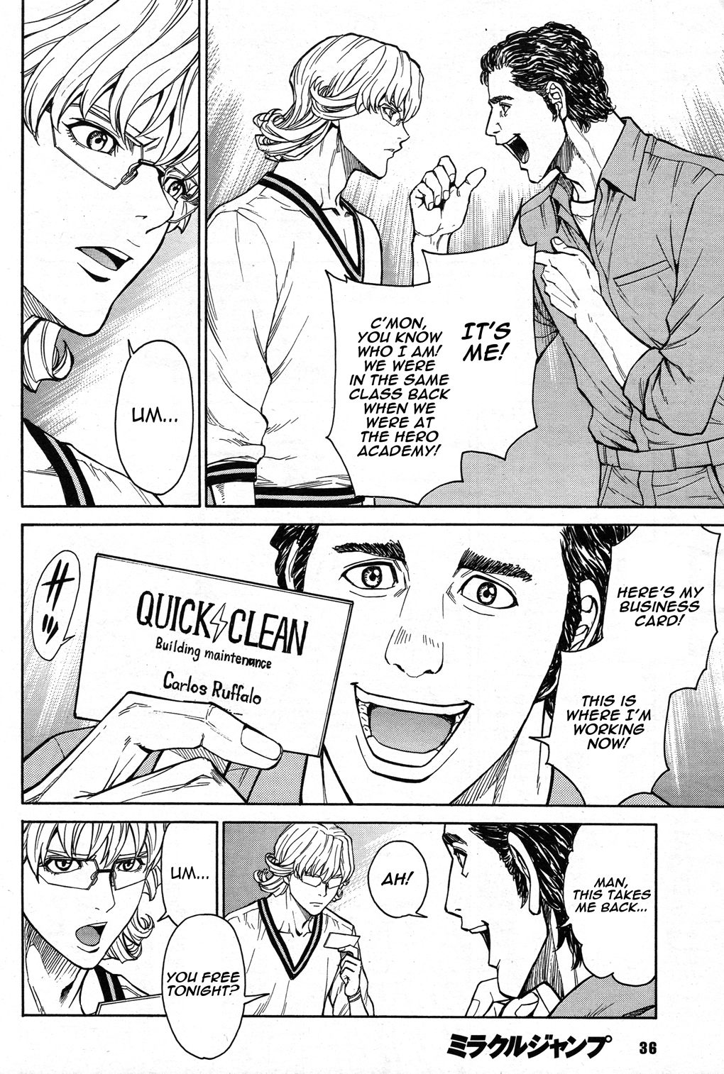 Tiger & Bunny Chapter 24 page 5 - Chapter 24: So many men, so many minds.