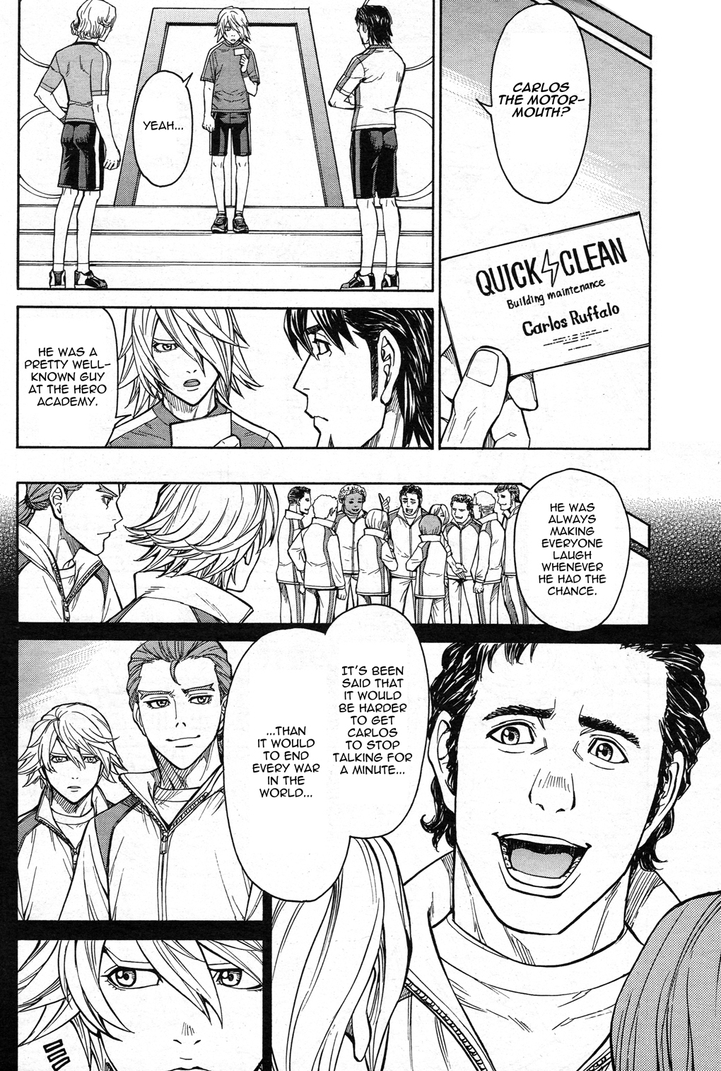 Tiger & Bunny Chapter 24 page 7 - Chapter 24: So many men, so many minds.