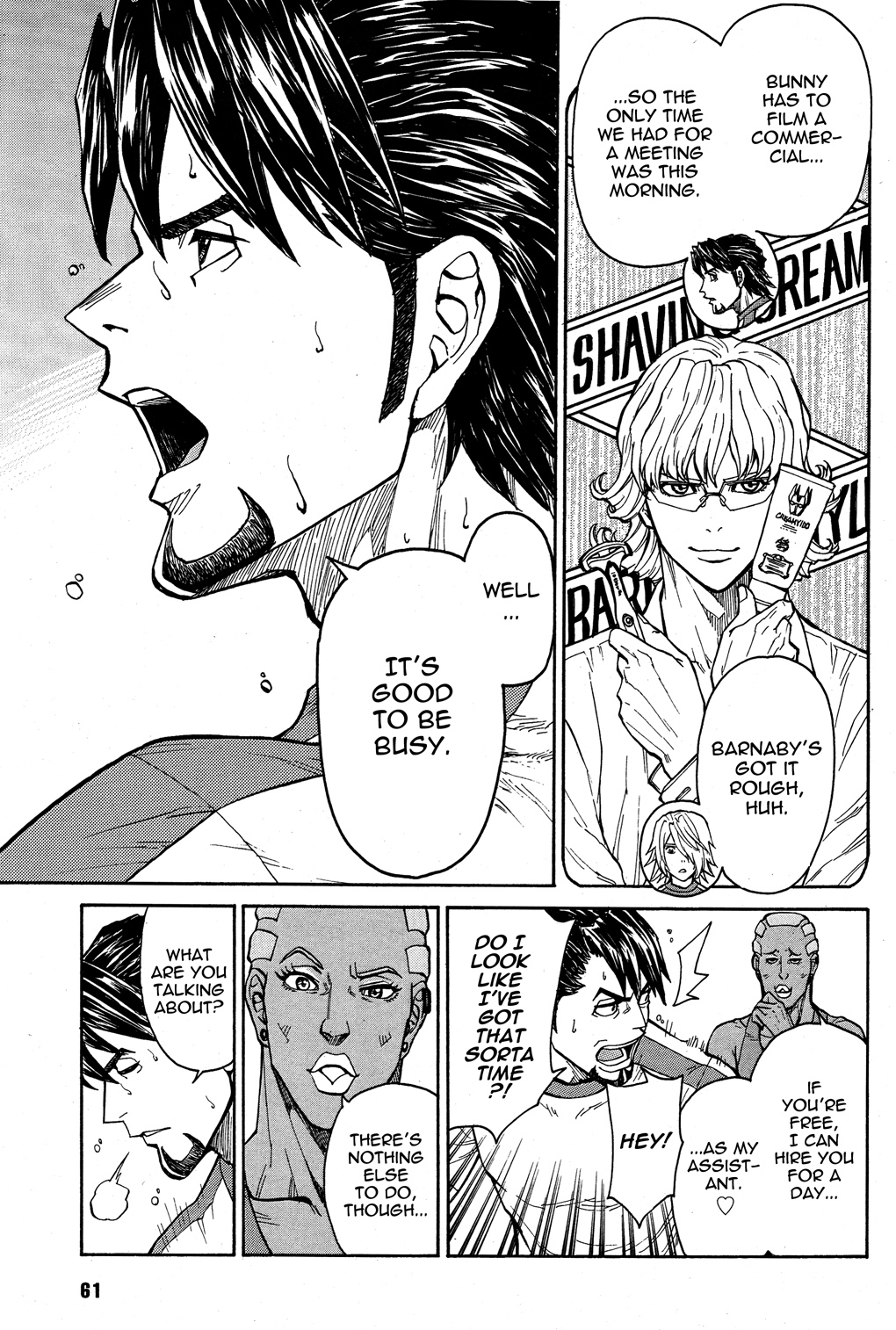 Tiger & Bunny Chapter 26 page 3 - Chapter 26: Forewarned is forearmed.