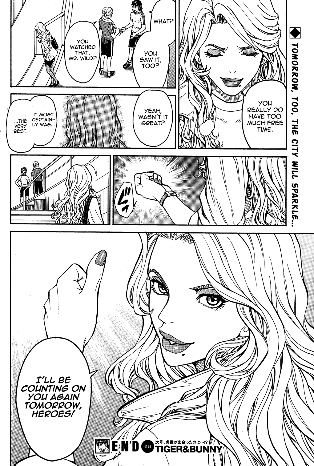 Tiger & Bunny Chapter 26 page 32 - Chapter 26: Forewarned is forearmed.