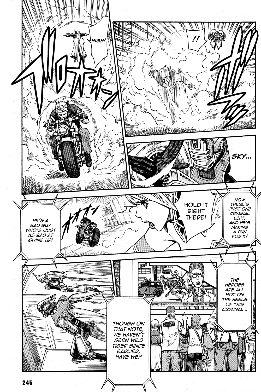 Tiger & Bunny Chapter 27 page 19 - Chapter 27: There is always life for a living man.