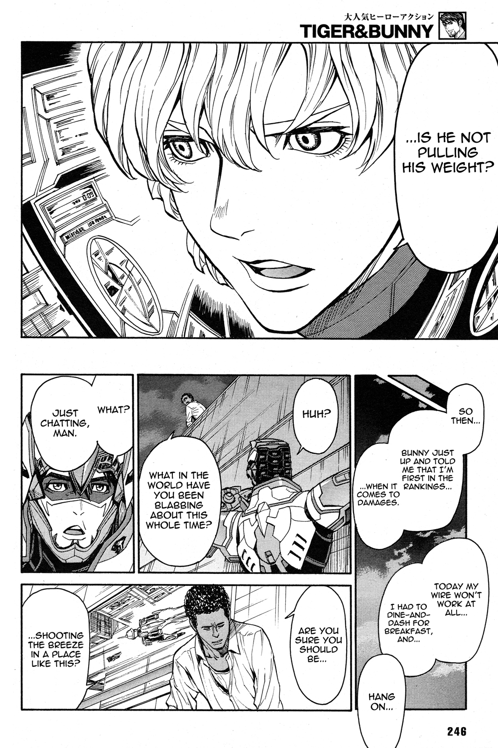 Tiger & Bunny Chapter 27 page 20 - Chapter 27: There is always life for a living man.