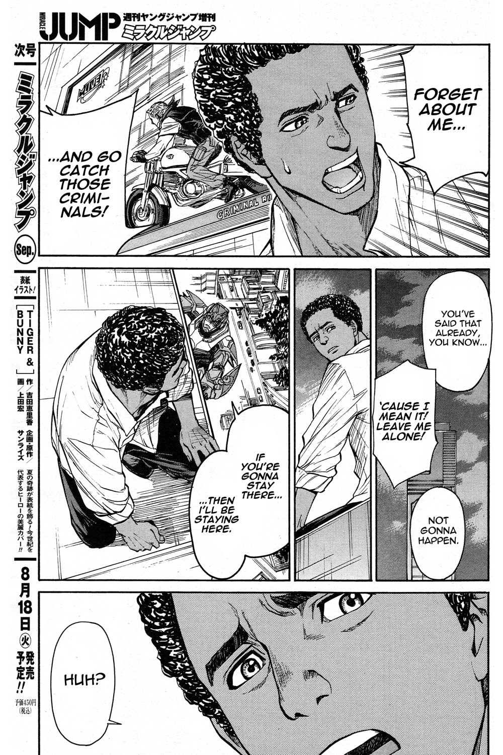Tiger & Bunny Chapter 27 page 21 - Chapter 27: There is always life for a living man.