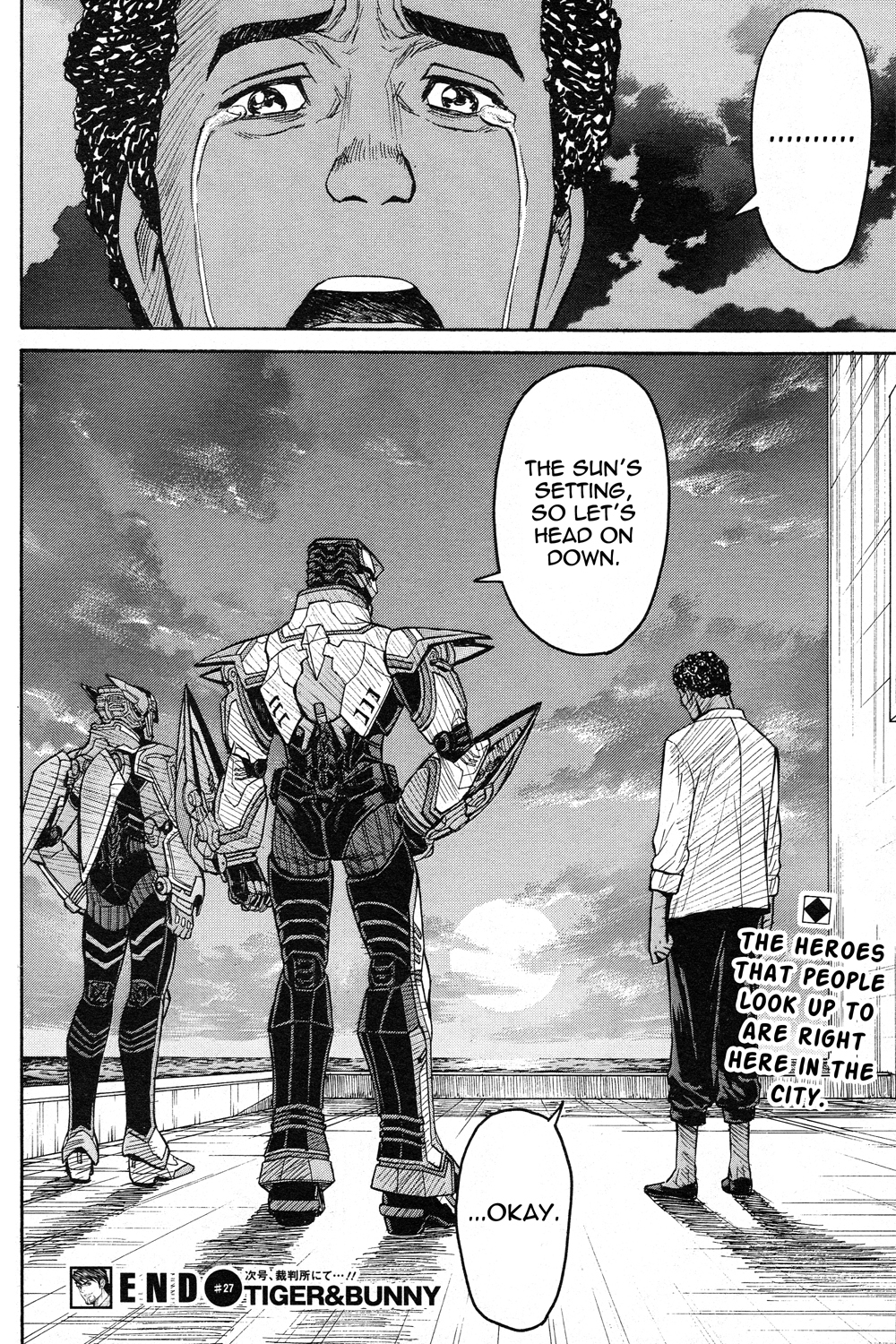 Tiger & Bunny Chapter 27 page 32 - Chapter 27: There is always life for a living man.