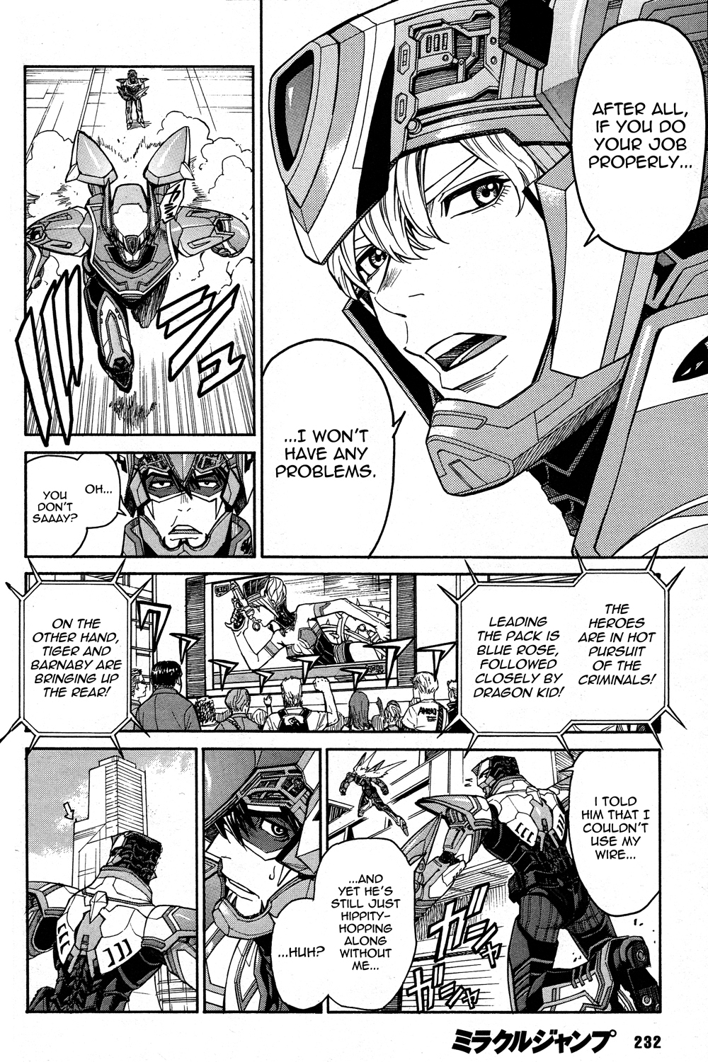 Tiger & Bunny Chapter 27 page 6 - Chapter 27: There is always life for a living man.