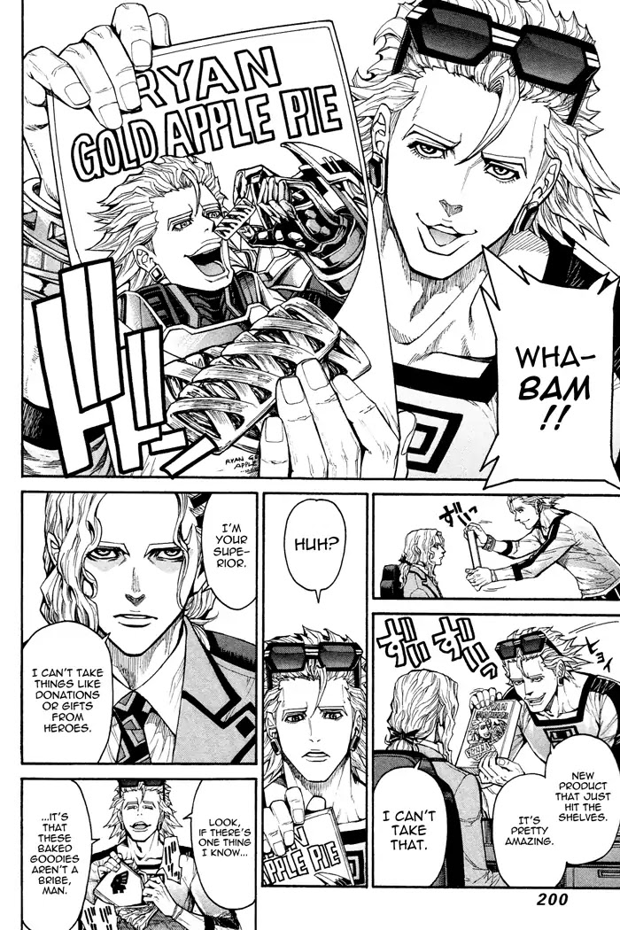 Tiger & Bunny Chapter 29.5 page 2 - Chapter 29.5: Don't judge a book by its cover.