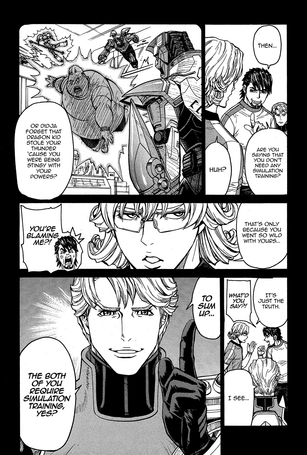 Tiger & Bunny Chapter 33 page 12 - Chapter 33: Every Jack has his Jill.