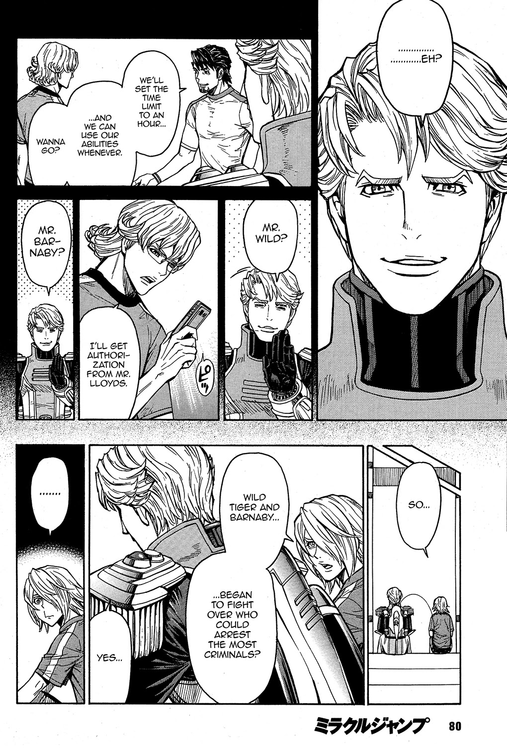 Tiger & Bunny Chapter 33 page 14 - Chapter 33: Every Jack has his Jill.