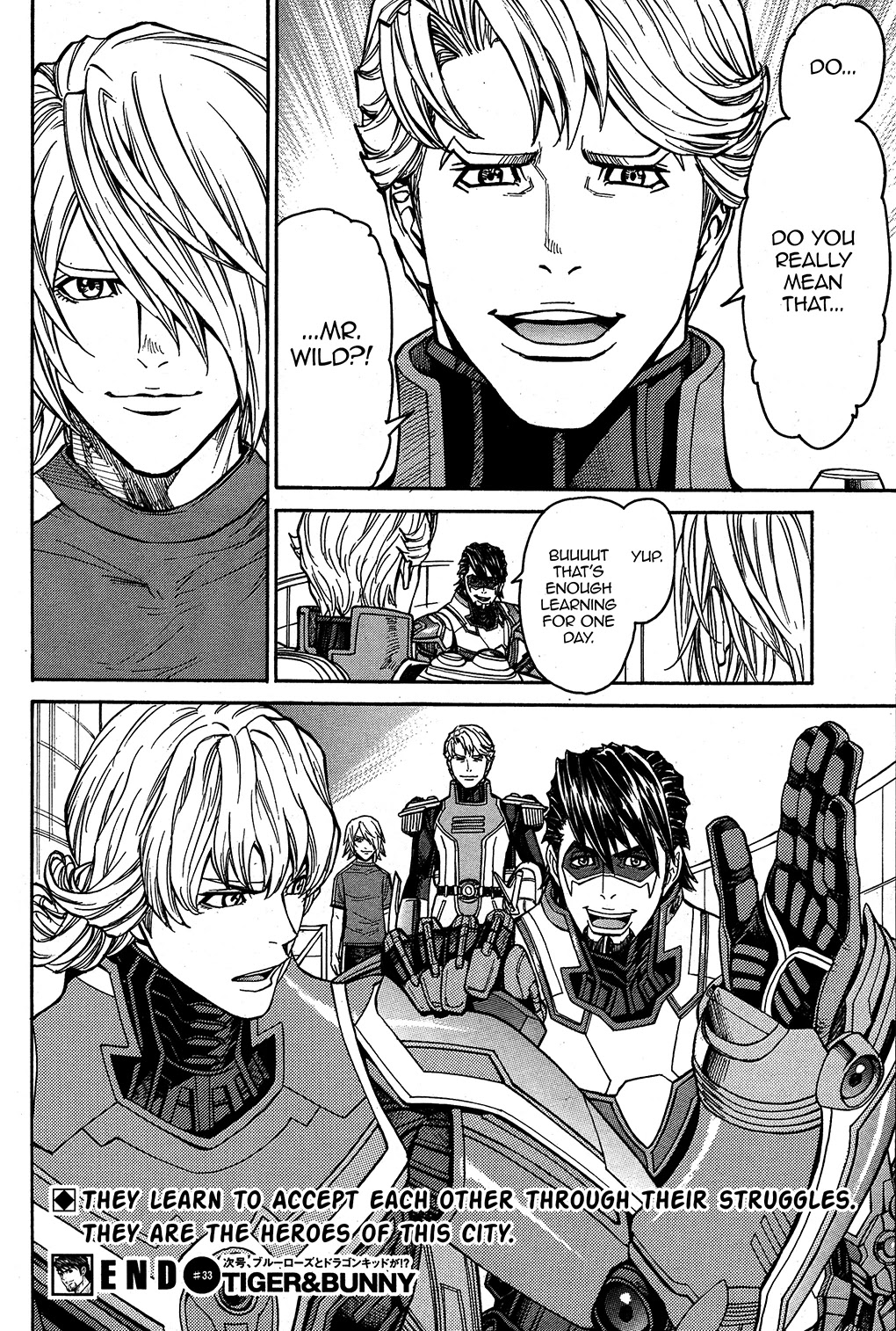Tiger & Bunny Chapter 33 page 31 - Chapter 33: Every Jack has his Jill.