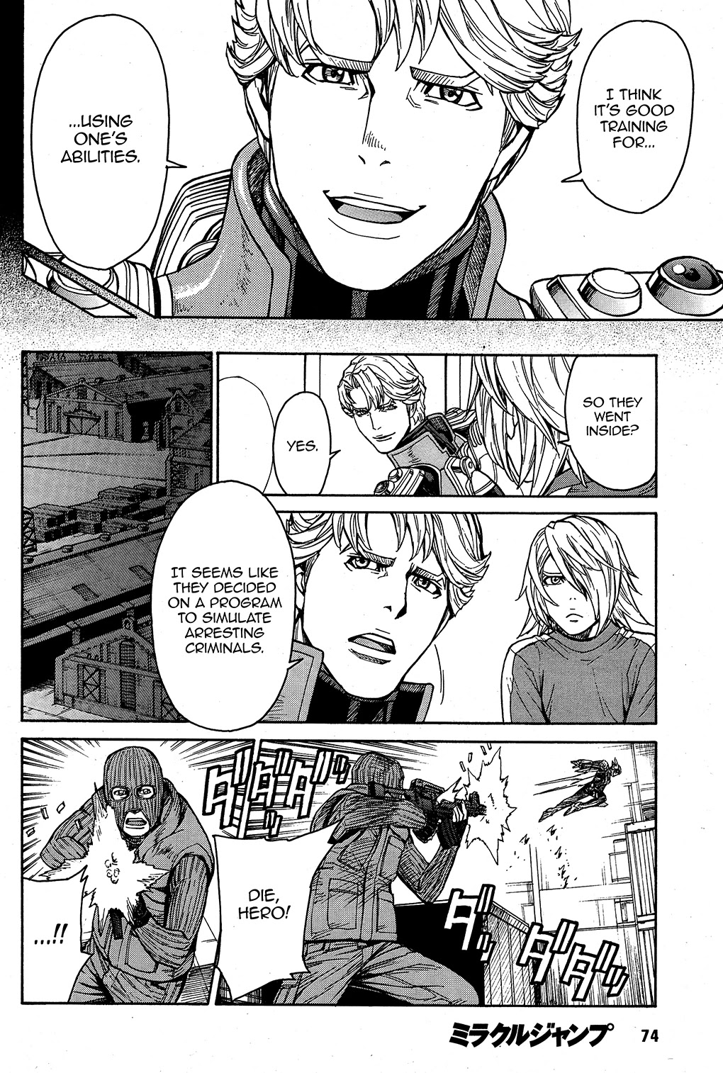 Tiger & Bunny Chapter 33 page 8 - Chapter 33: Every Jack has his Jill.