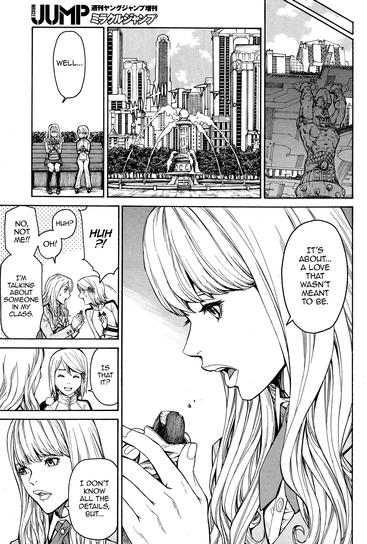 Tiger & Bunny Chapter 34 page 11 - Chapter 34: The eye will be where the love is.