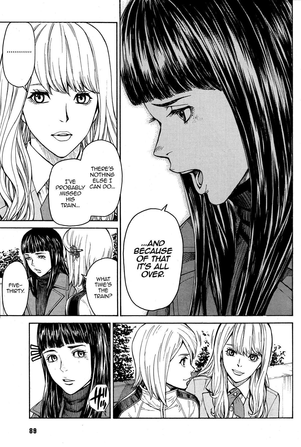 Tiger & Bunny Chapter 34 page 19 - Chapter 34: The eye will be where the love is.