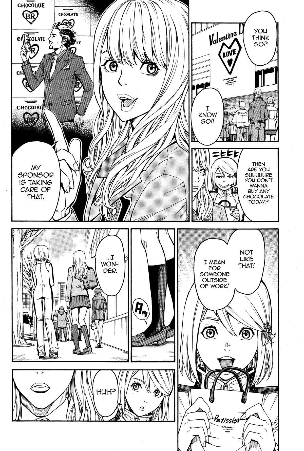 Tiger & Bunny Chapter 34 page 8 - Chapter 34: The eye will be where the love is.