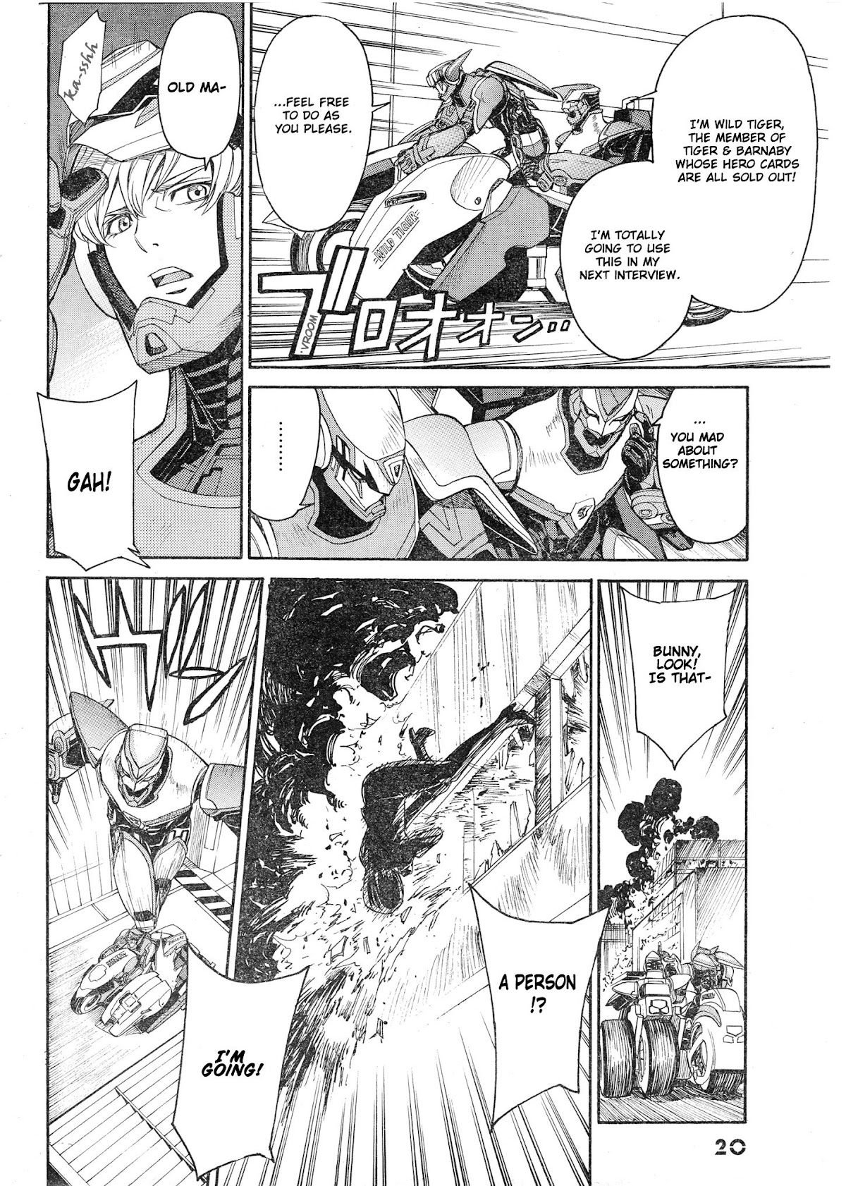 Tiger & Bunny Chapter 5 page 13 - Chapter 5: No man is infallible.