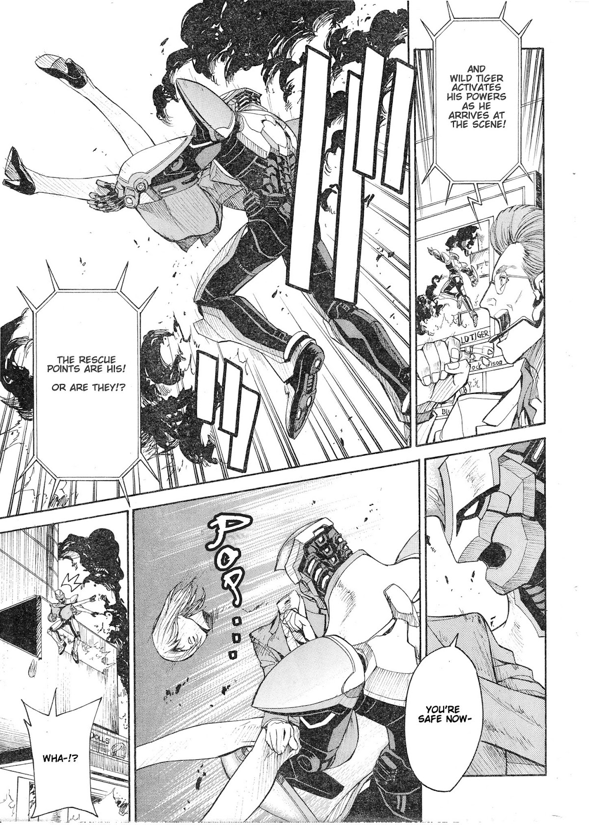 Tiger & Bunny Chapter 5 page 14 - Chapter 5: No man is infallible.