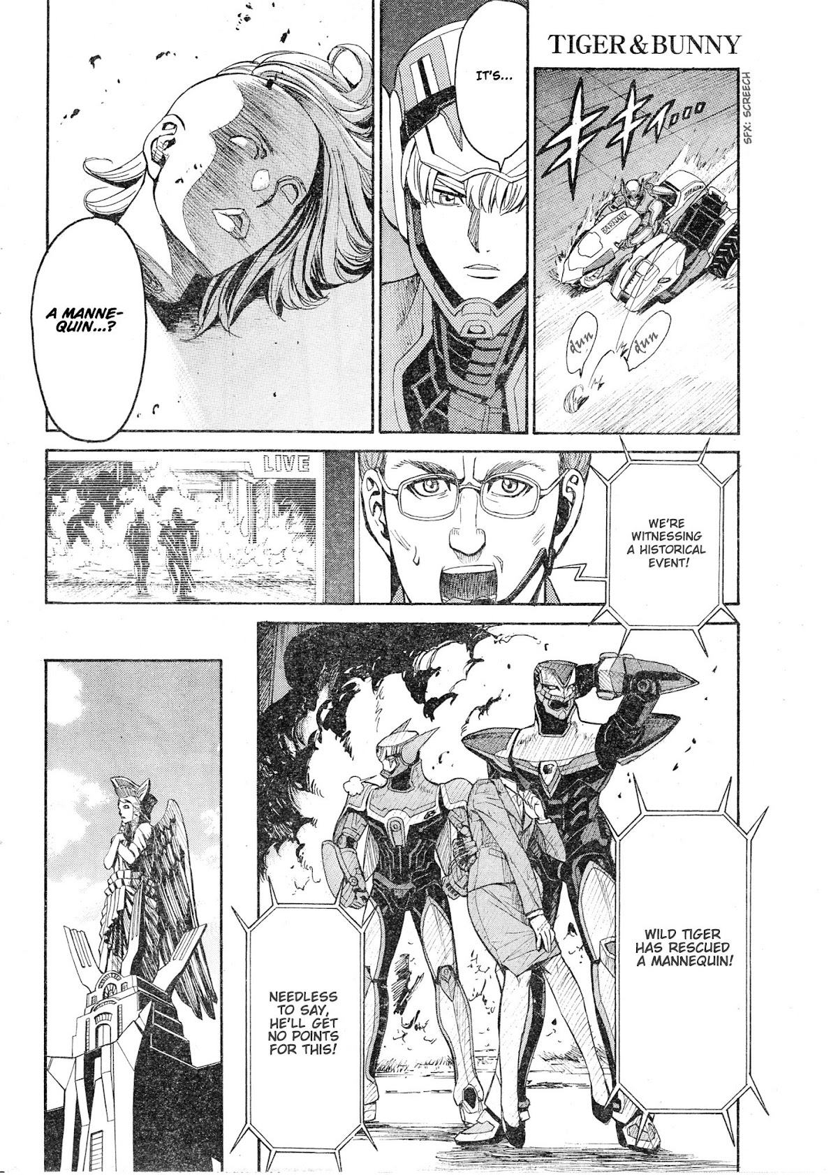 Tiger & Bunny Chapter 5 page 15 - Chapter 5: No man is infallible.