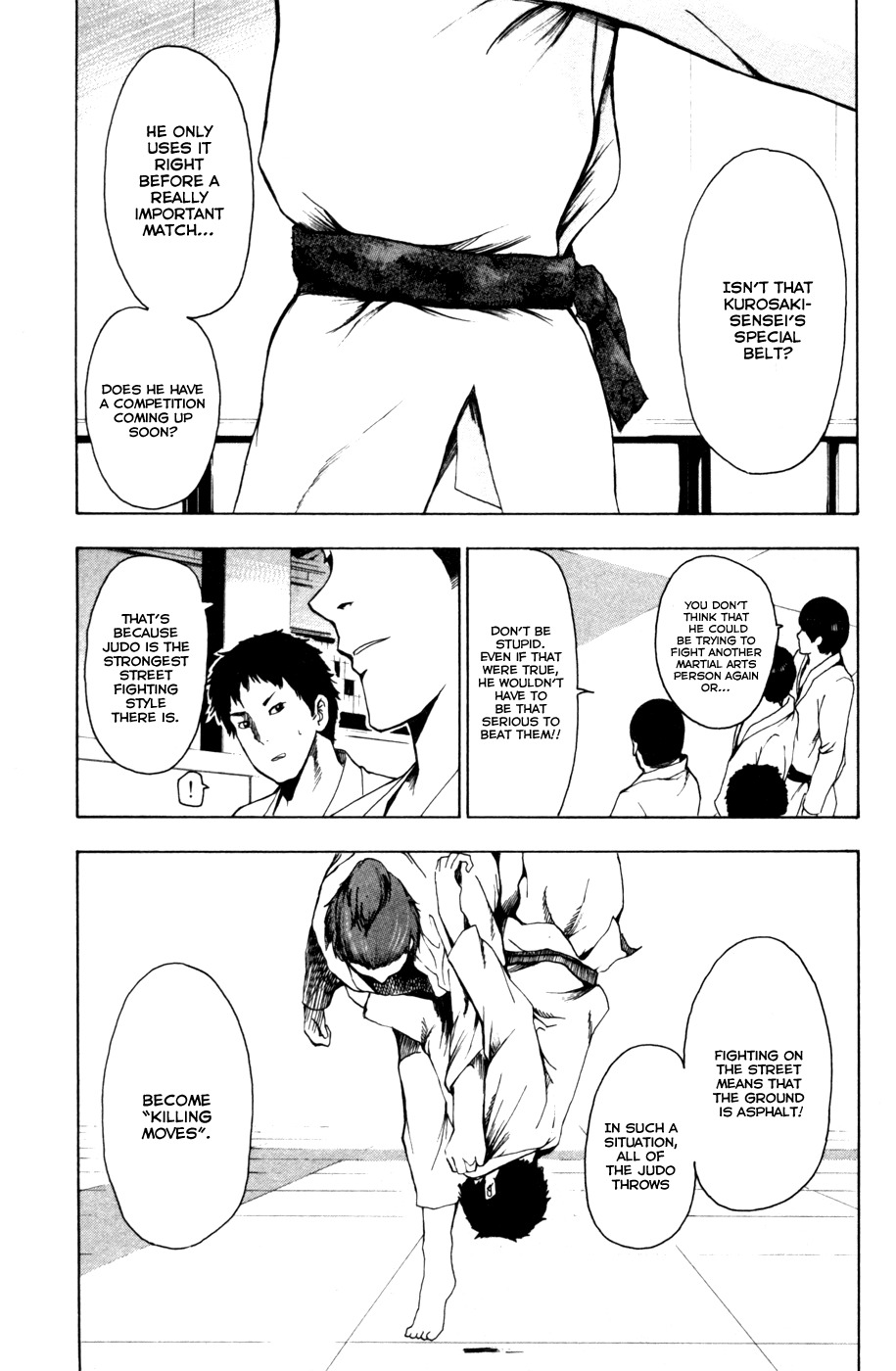 Tiji-kun! Chapter 9 page 10 - Chapter 9: Judo, The Strongest Street Fighting Style