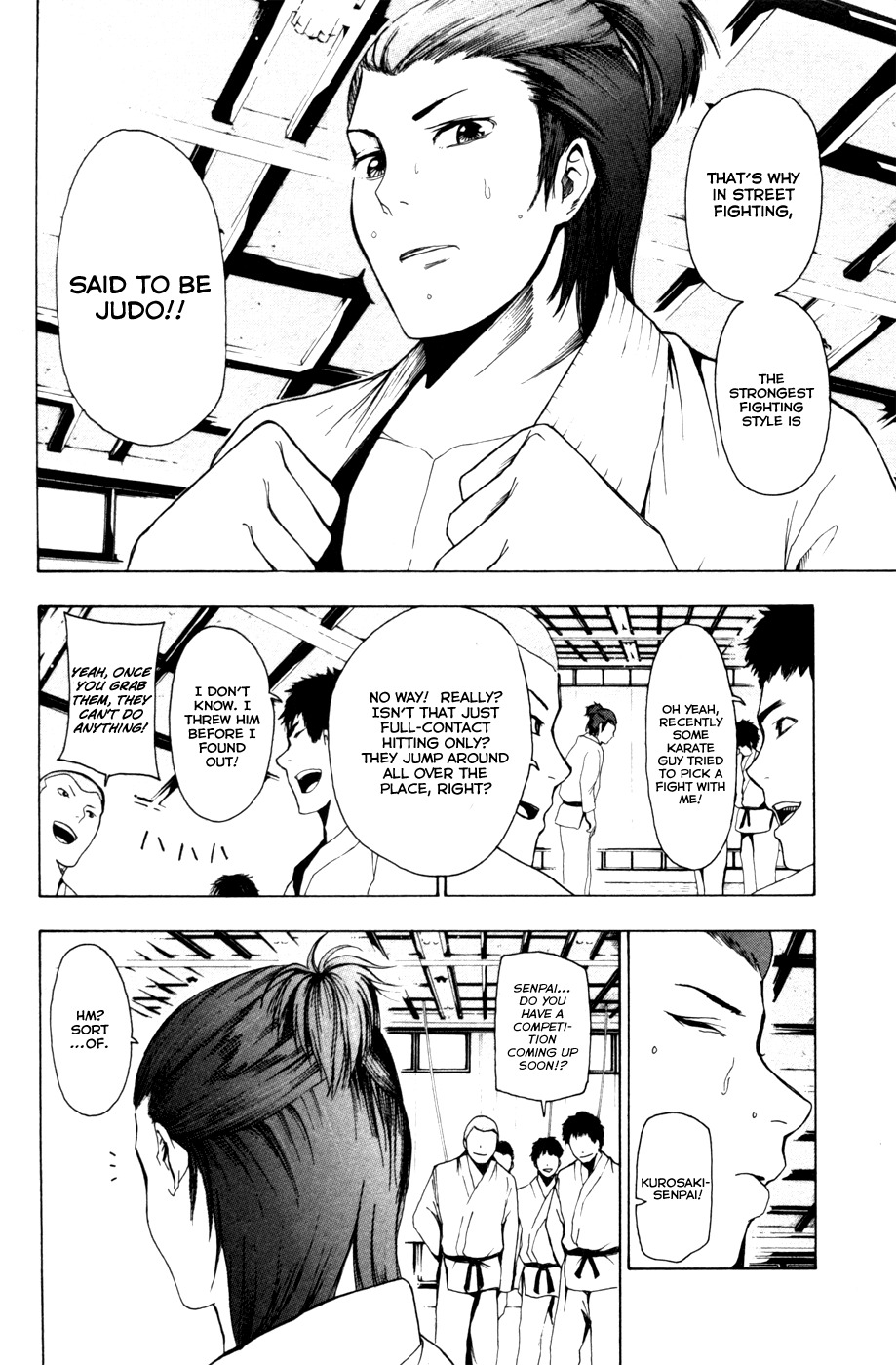 Tiji-kun! Chapter 9 page 11 - Chapter 9: Judo, The Strongest Street Fighting Style