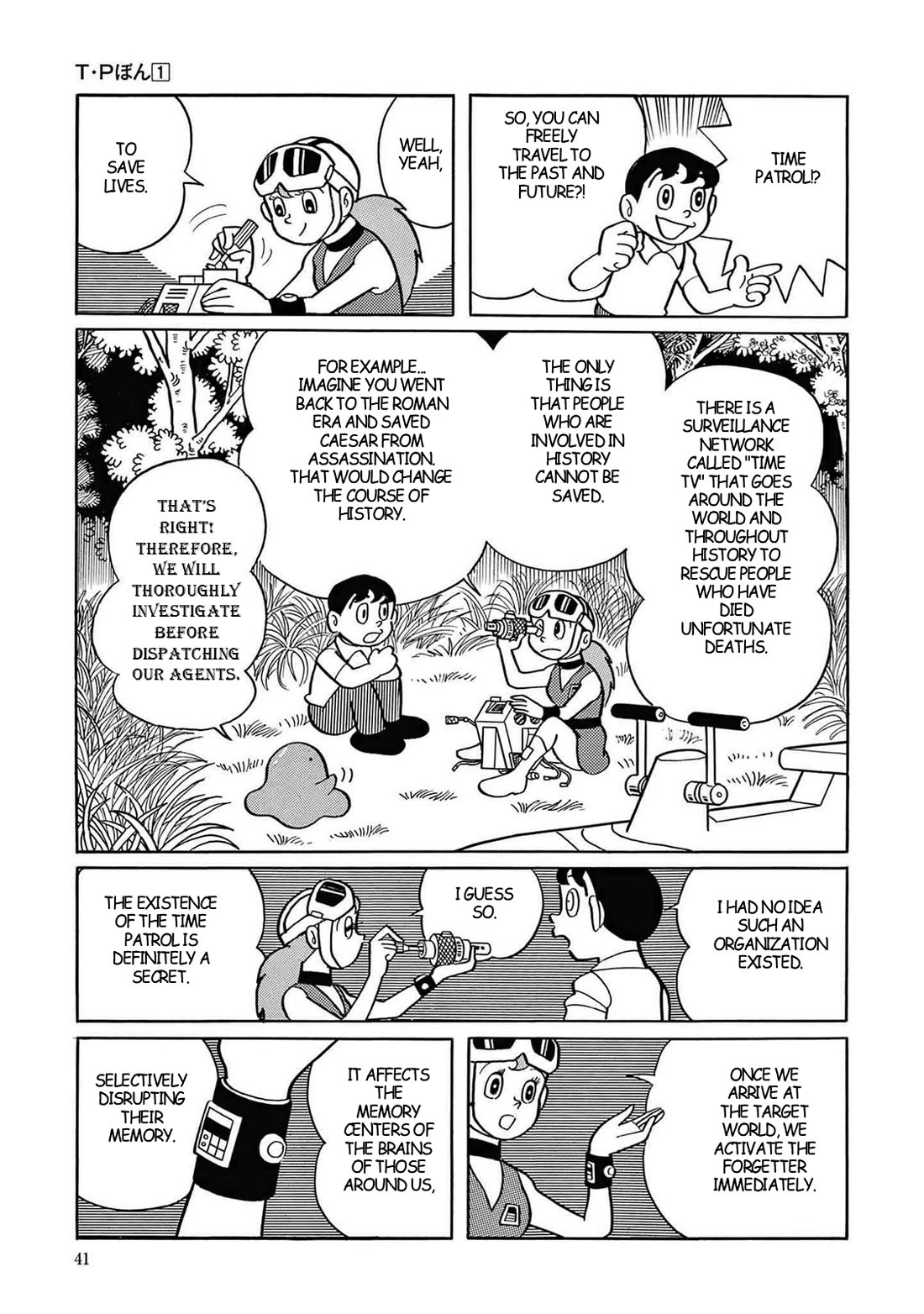 Time Patrol Bon Chapter 1 page 31 - Chapter 1: I Won't Be Erased!