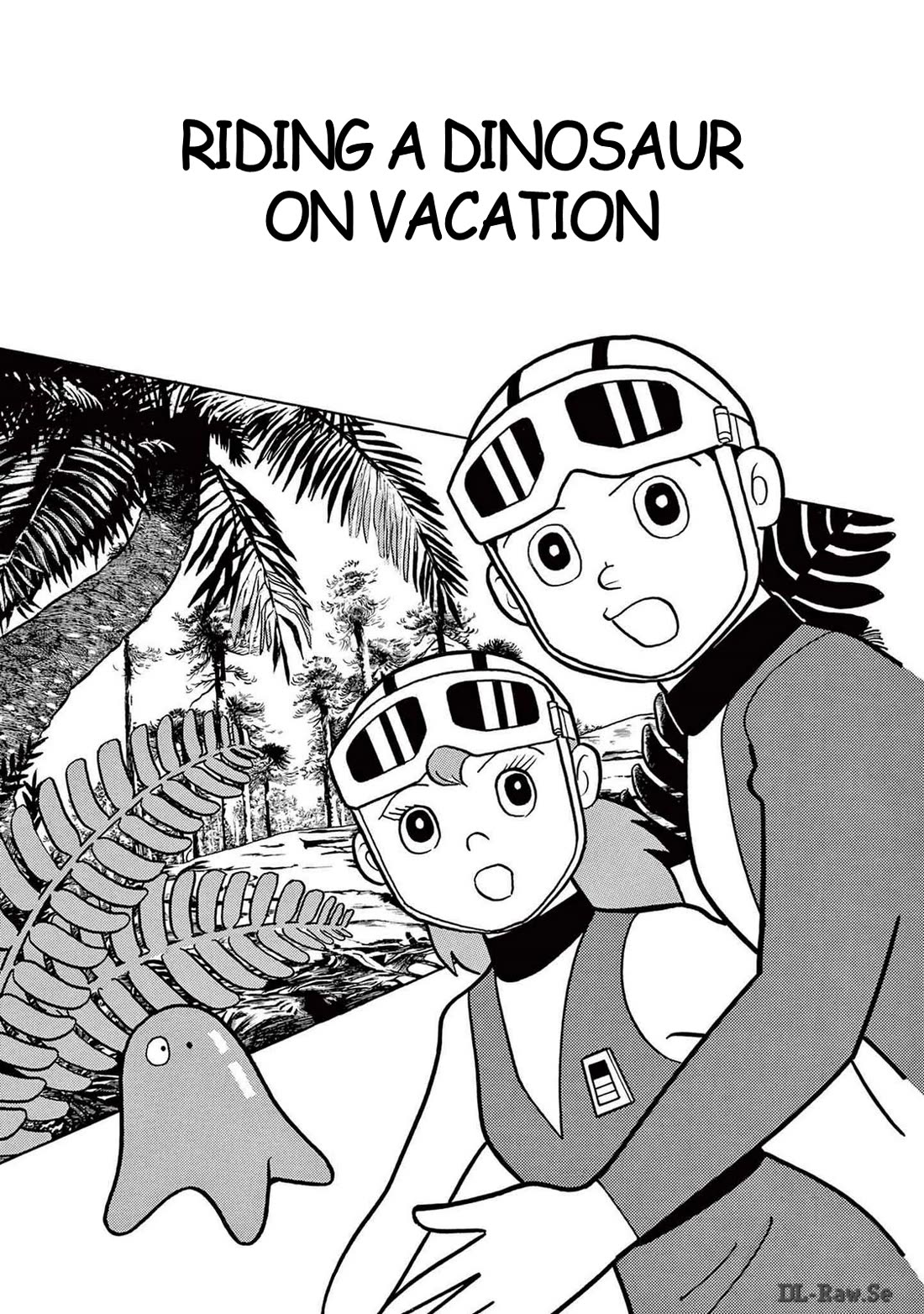 Time Patrol Bon Chapter 10 page 1 - Chapter 10: Riding a Dinosaur on Vacation