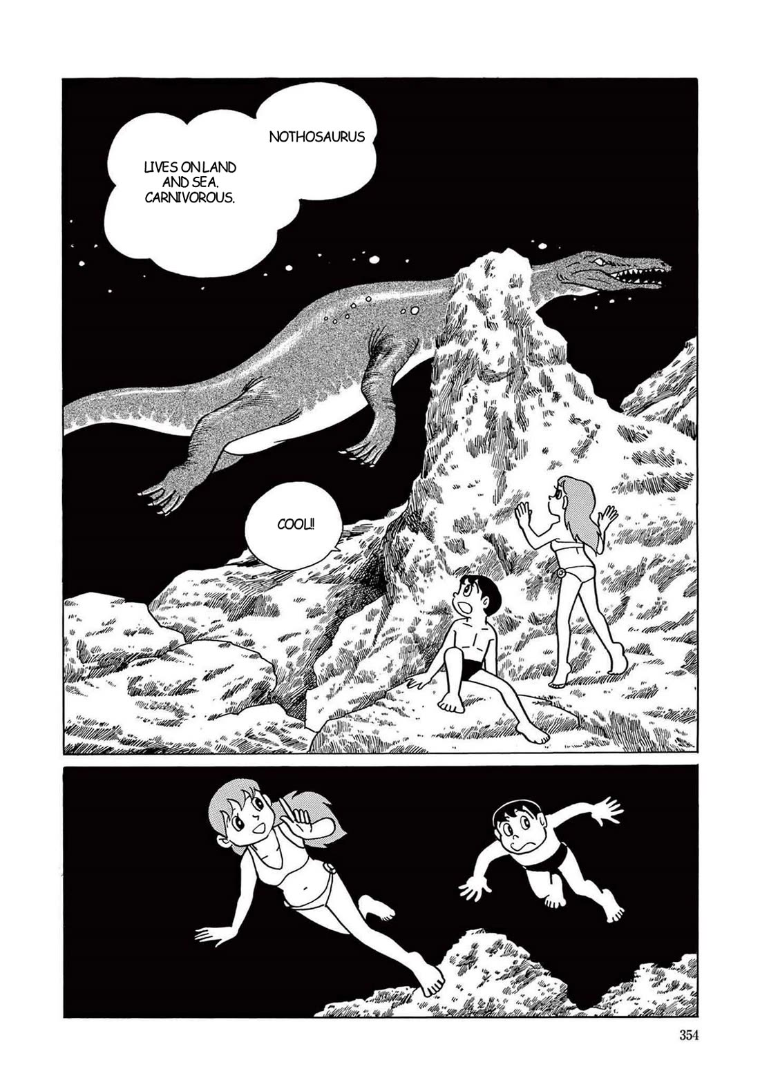 Time Patrol Bon Chapter 10 page 14 - Chapter 10: Riding a Dinosaur on Vacation
