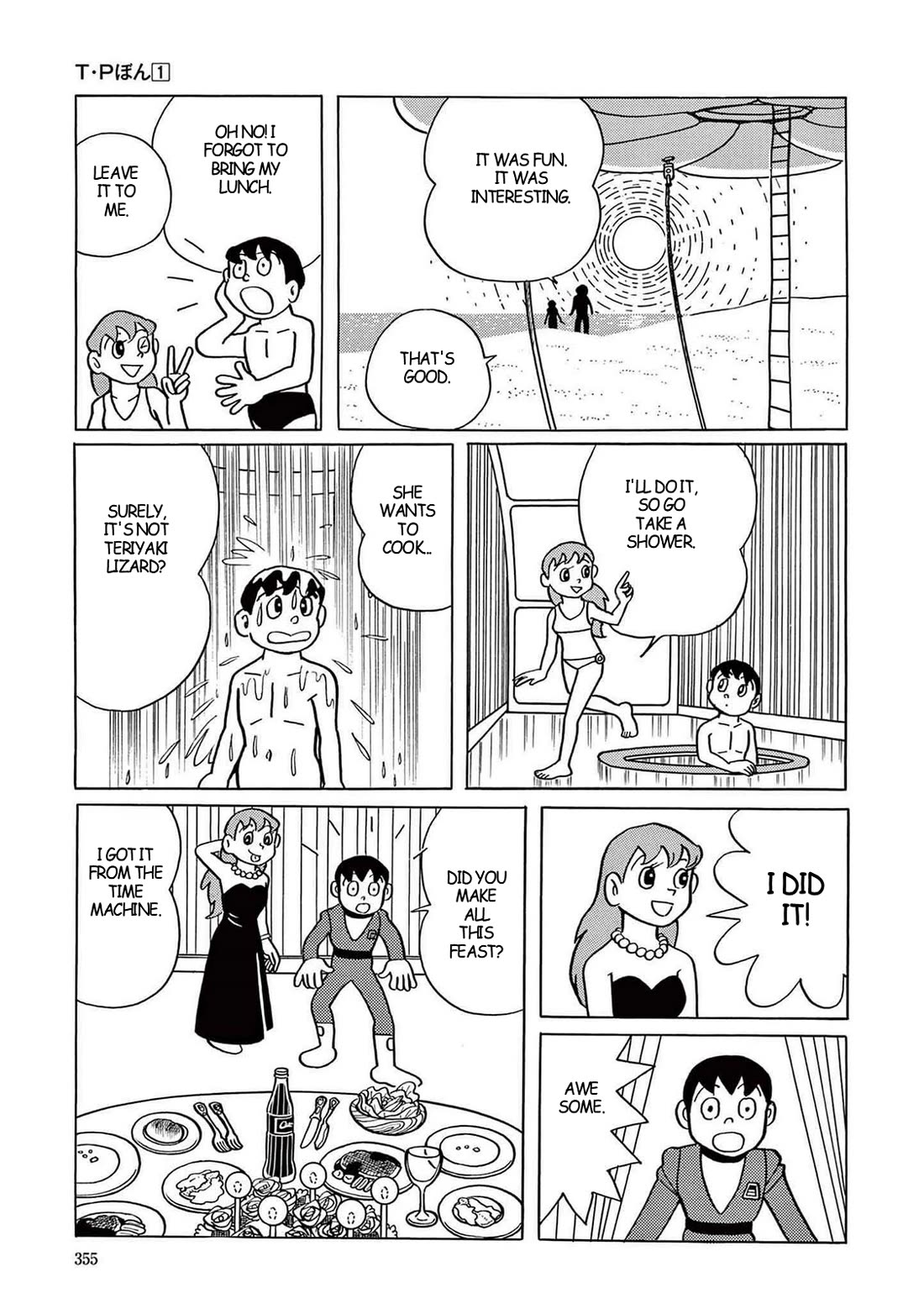 Time Patrol Bon Chapter 10 page 15 - Chapter 10: Riding a Dinosaur on Vacation