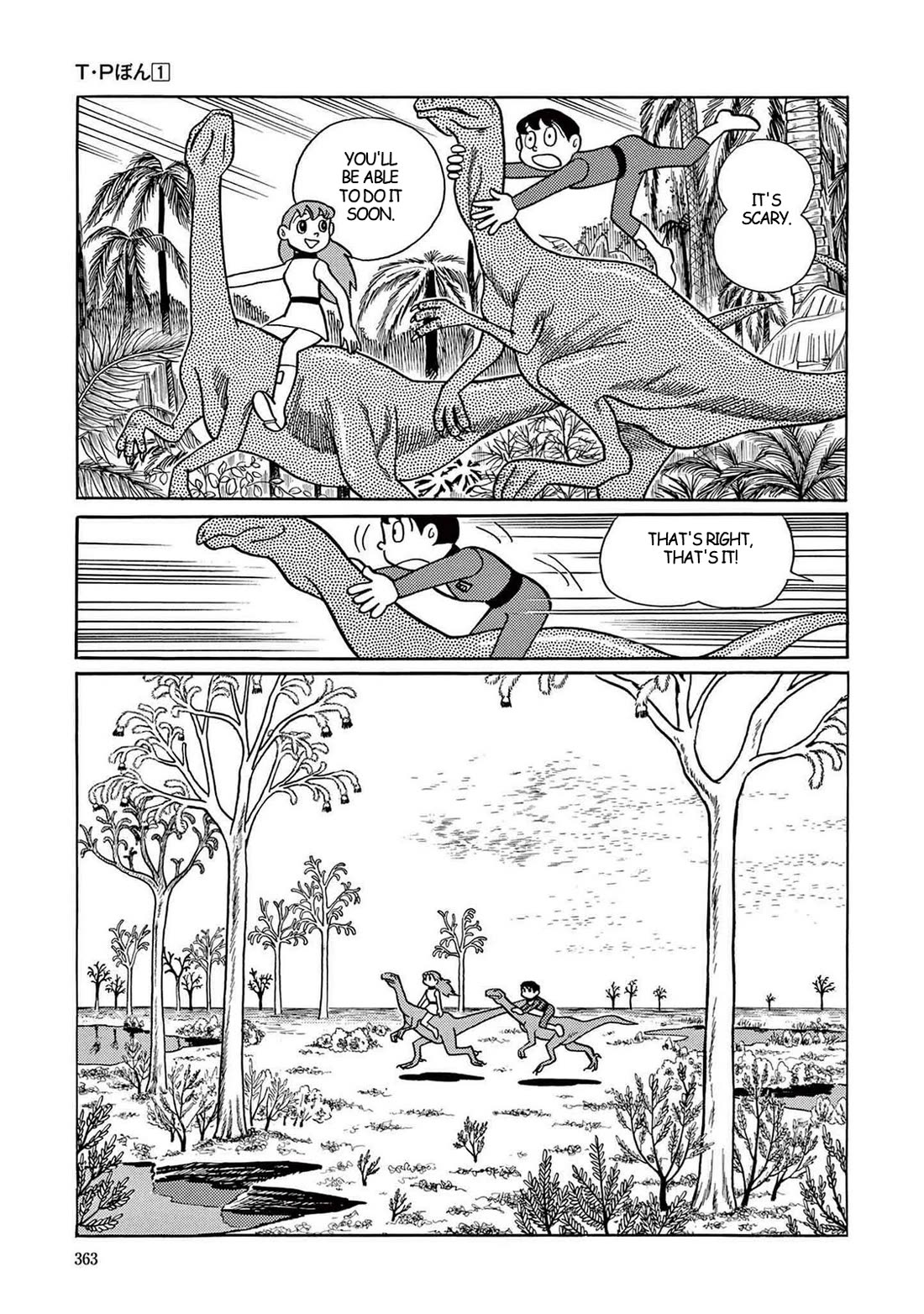 Time Patrol Bon Chapter 10 page 23 - Chapter 10: Riding a Dinosaur on Vacation