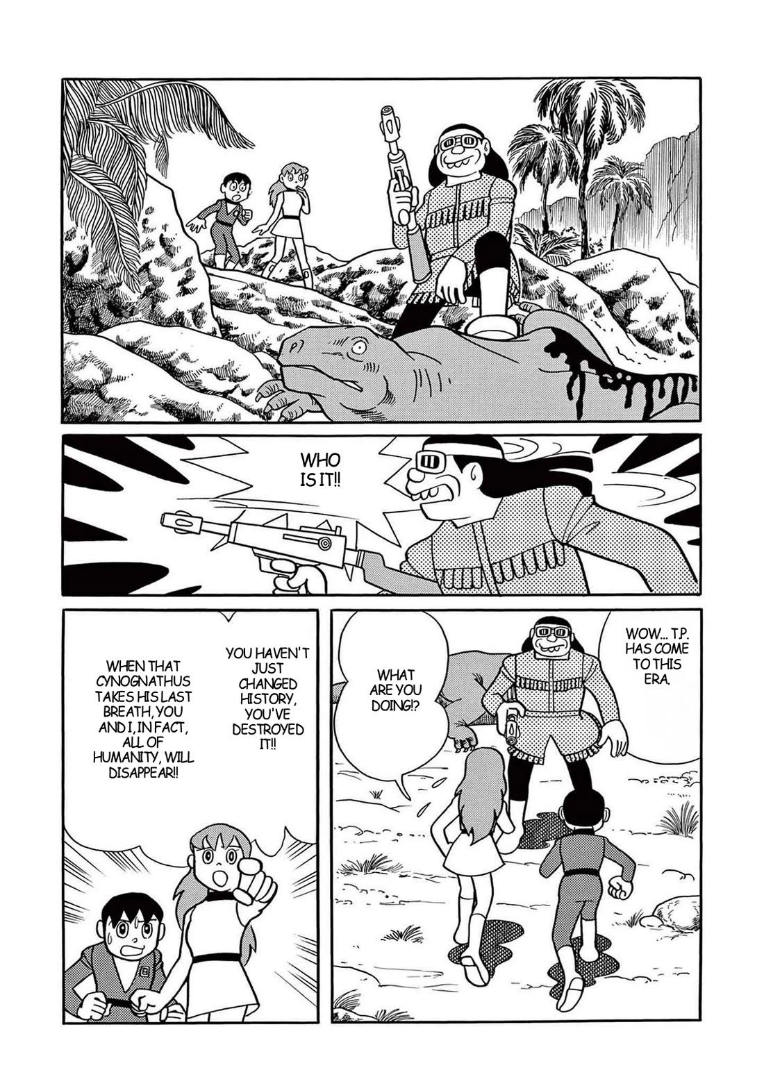 Time Patrol Bon Chapter 10 page 33 - Chapter 10: Riding a Dinosaur on Vacation