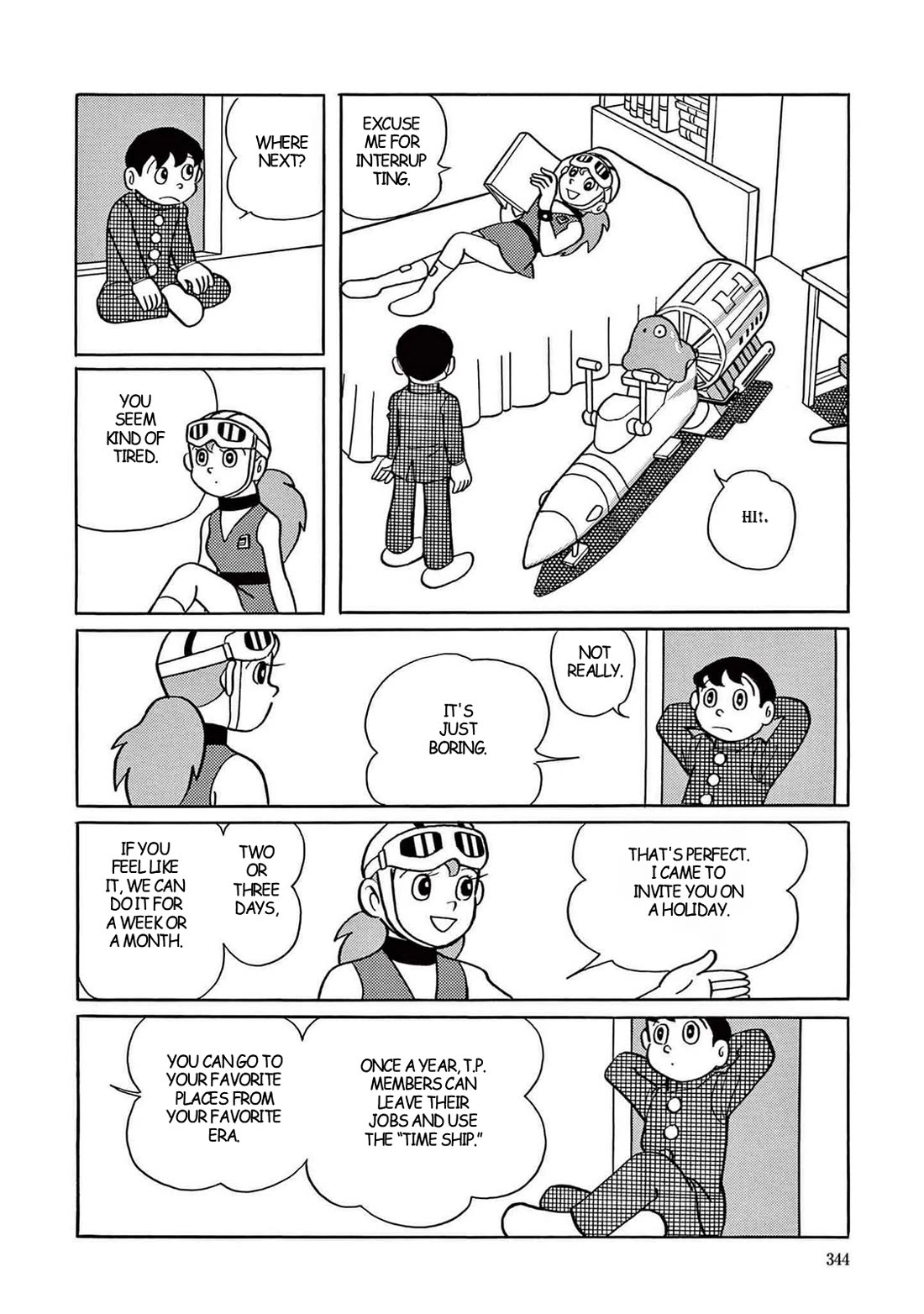 Time Patrol Bon Chapter 10 page 4 - Chapter 10: Riding a Dinosaur on Vacation