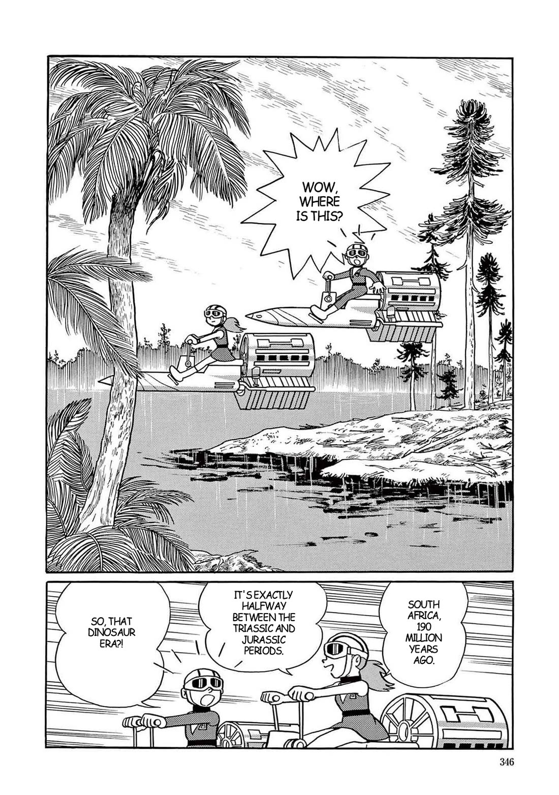 Time Patrol Bon Chapter 10 page 6 - Chapter 10: Riding a Dinosaur on Vacation