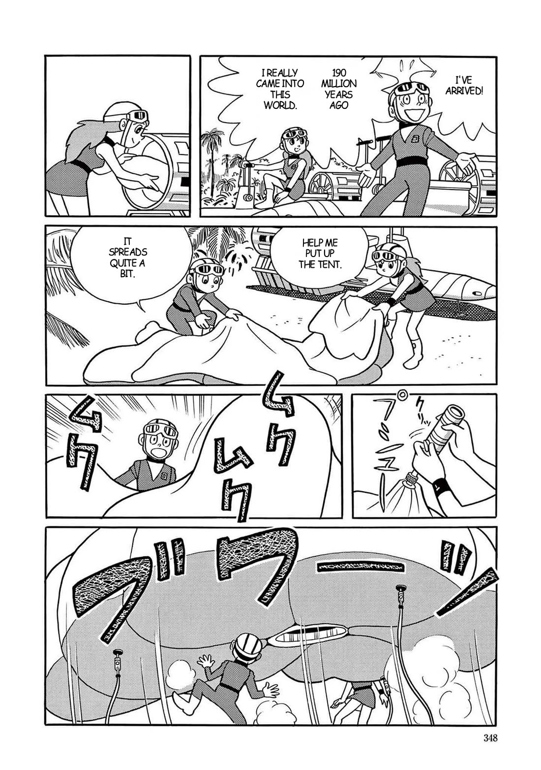 Time Patrol Bon Chapter 10 page 8 - Chapter 10: Riding a Dinosaur on Vacation