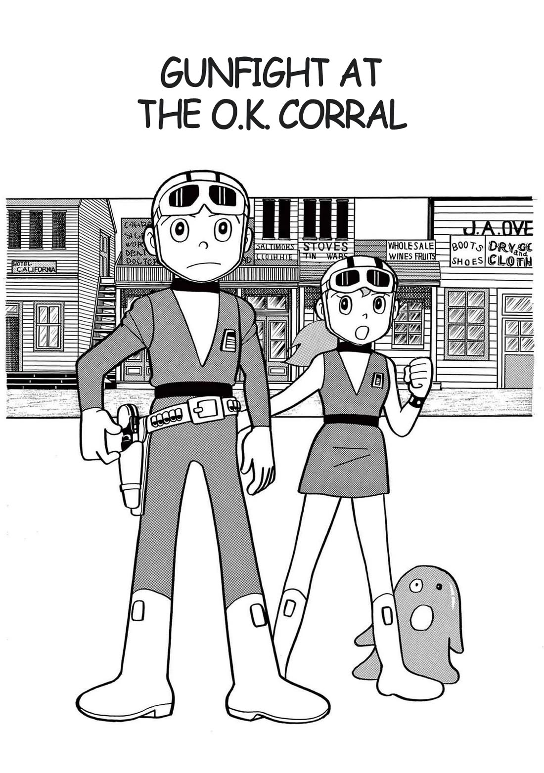 Time Patrol Bon Chapter 11 page 1 - Chapter 11: Gunfight at the O.K. Corral
