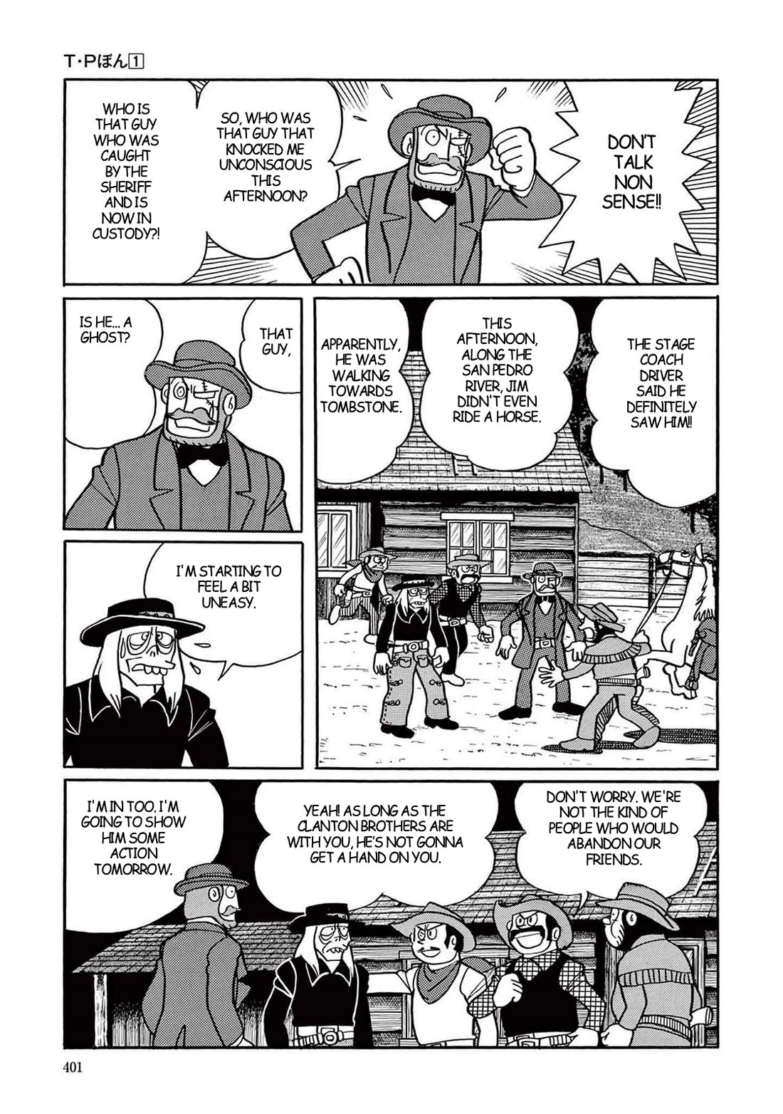 Time Patrol Bon Chapter 11 page 23 - Chapter 11: Gunfight at the O.K. Corral