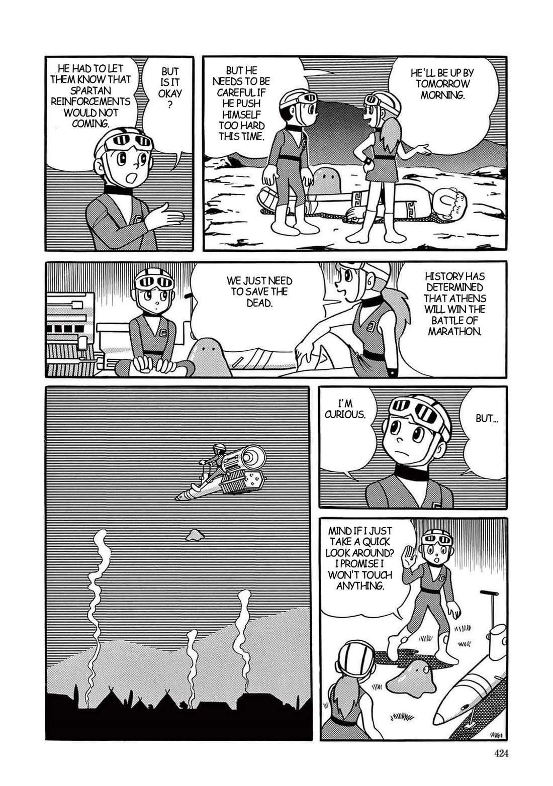 Time Patrol Bon Chapter 12 page 12 - Chapter 12: The Marathon Battle