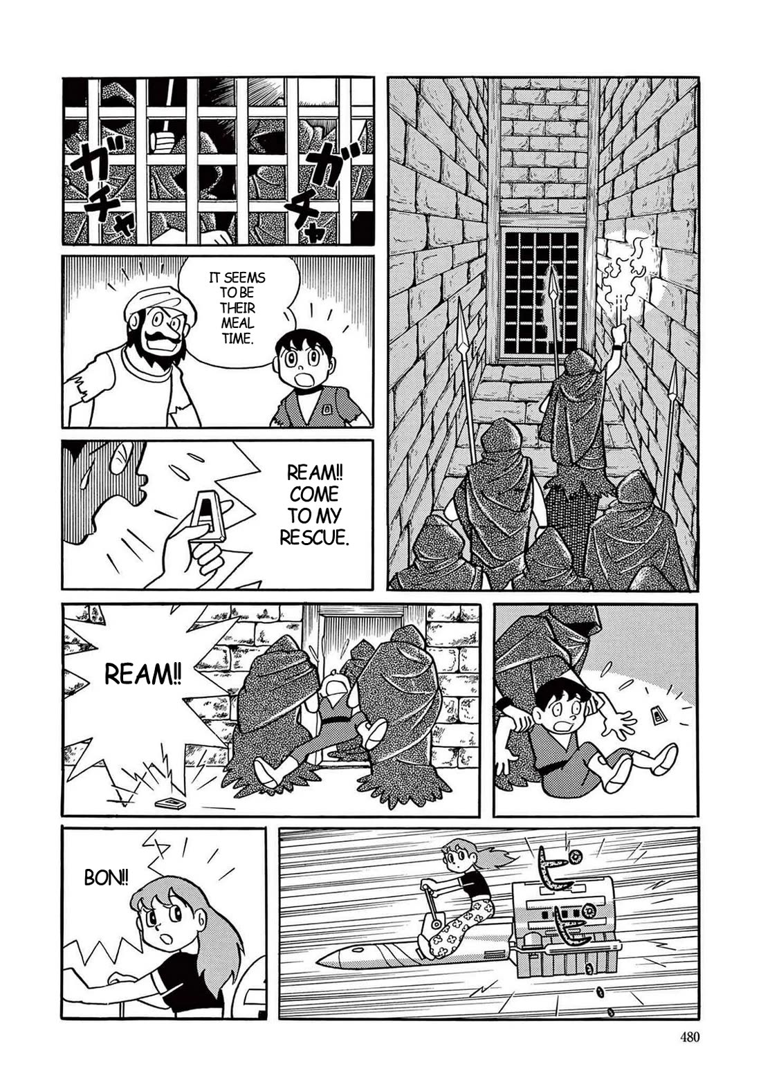 Time Patrol Bon Chapter 13 page 34 - Chapter 13: The Last Voyage of Sinbad