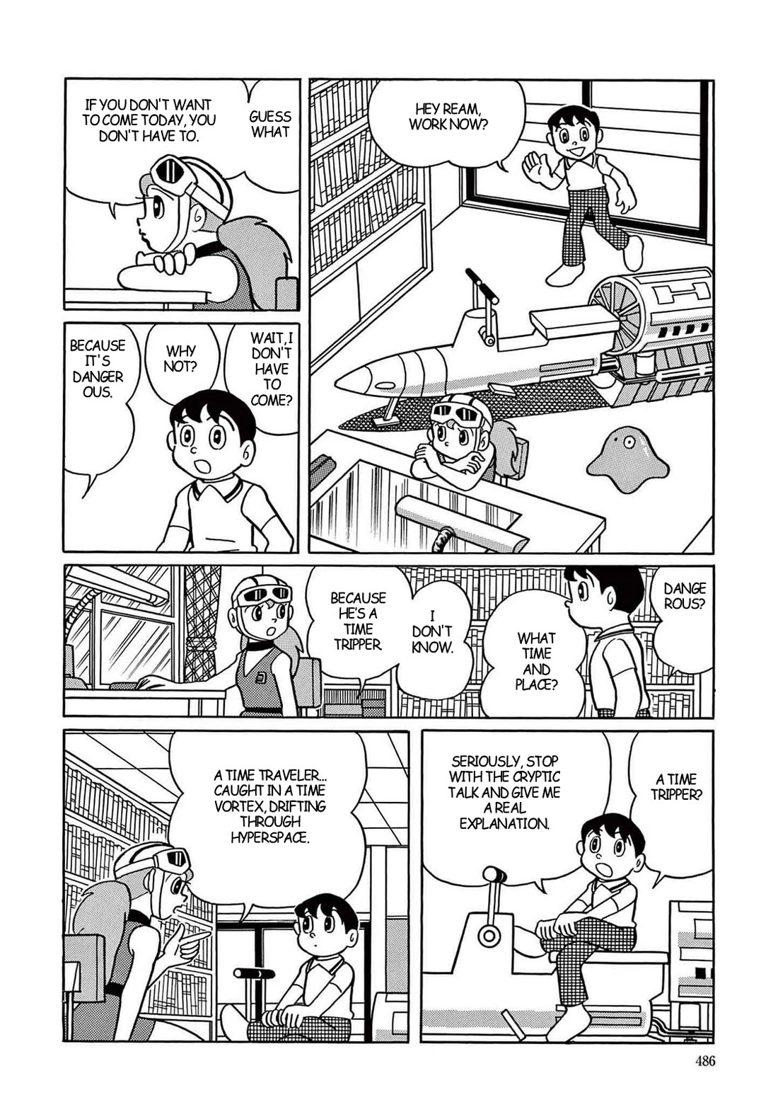 Time Patrol Bon Chapter 14 page 4 - Chapter 14: Hyperspace Castaway