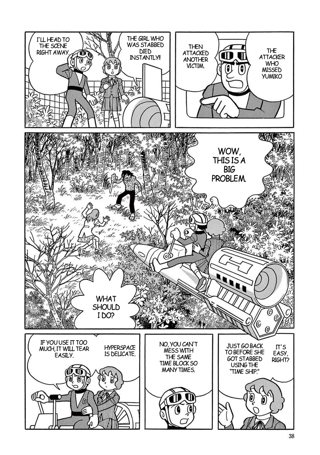 Time Patrol Bon Chapter 15 page 28 - Chapter 15: The Random Murders‎‎