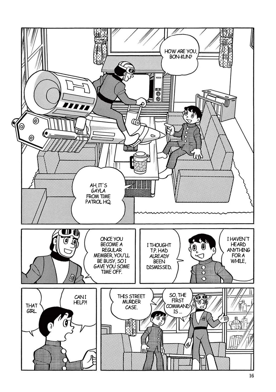 Time Patrol Bon Chapter 15 page 6 - Chapter 15: The Random Murders‎‎