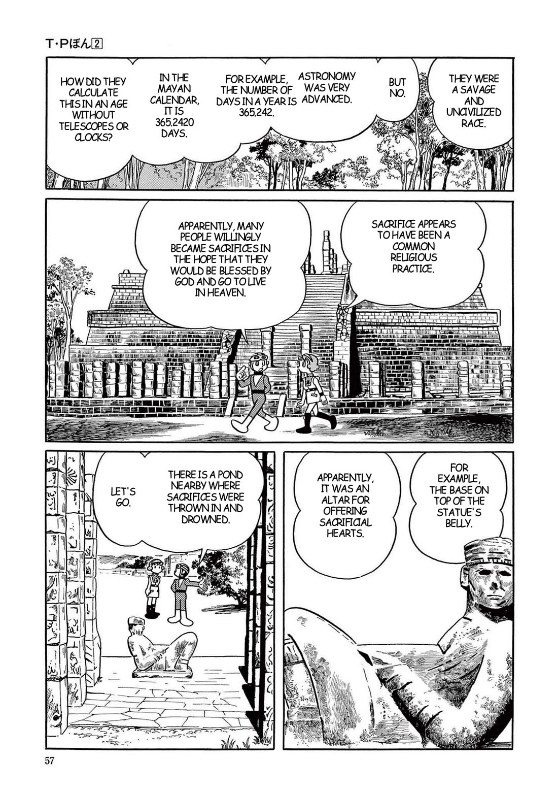 Time Patrol Bon Chapter 16 page 15 - Chapter 16: The Sacrifice to Chacmool‎