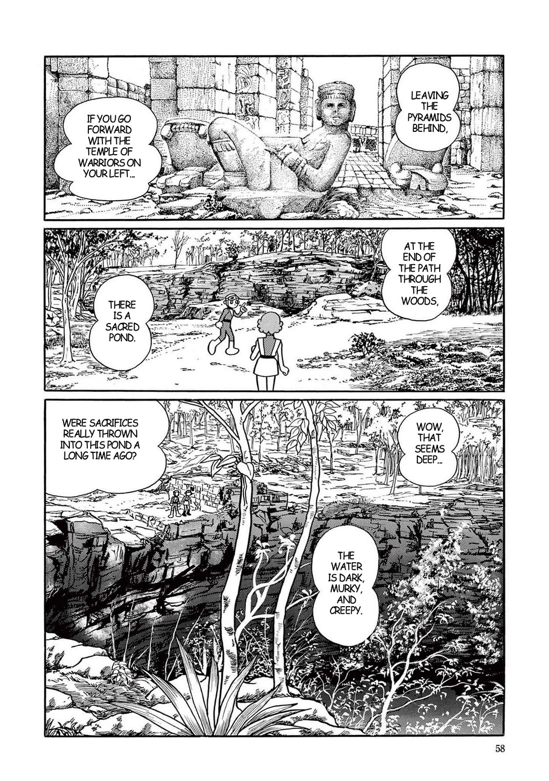 Time Patrol Bon Chapter 16 page 16 - Chapter 16: The Sacrifice to Chacmool‎