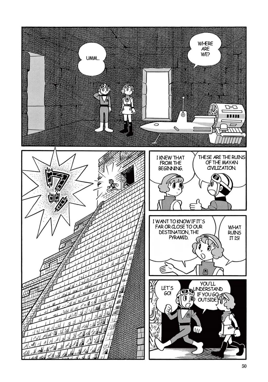 Time Patrol Bon Chapter 16 page 8 - Chapter 16: The Sacrifice to Chacmool‎