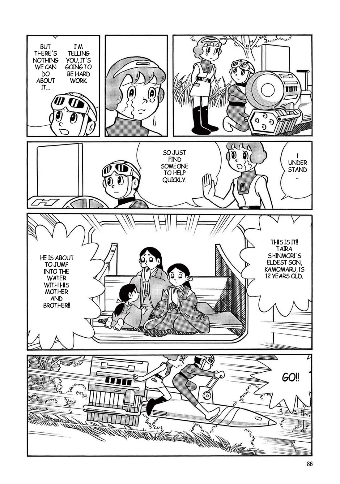 Time Patrol Bon Chapter 17 page 9 - Chapter 17: The Heike Fugitive‎‎‎
