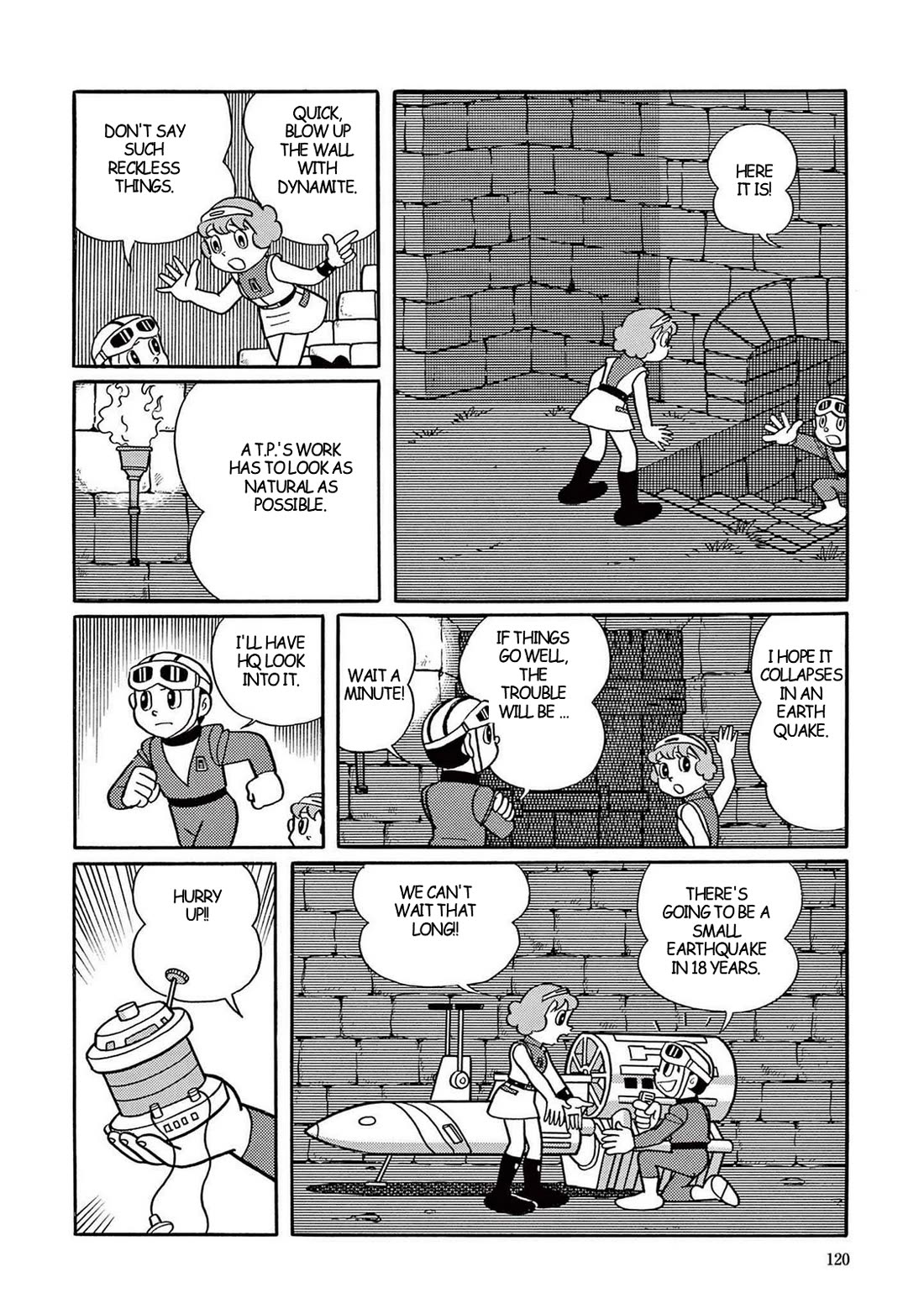 Time Patrol Bon Chapter 18 page 12 - Chapter 18: Dracula's Mansion‎‎