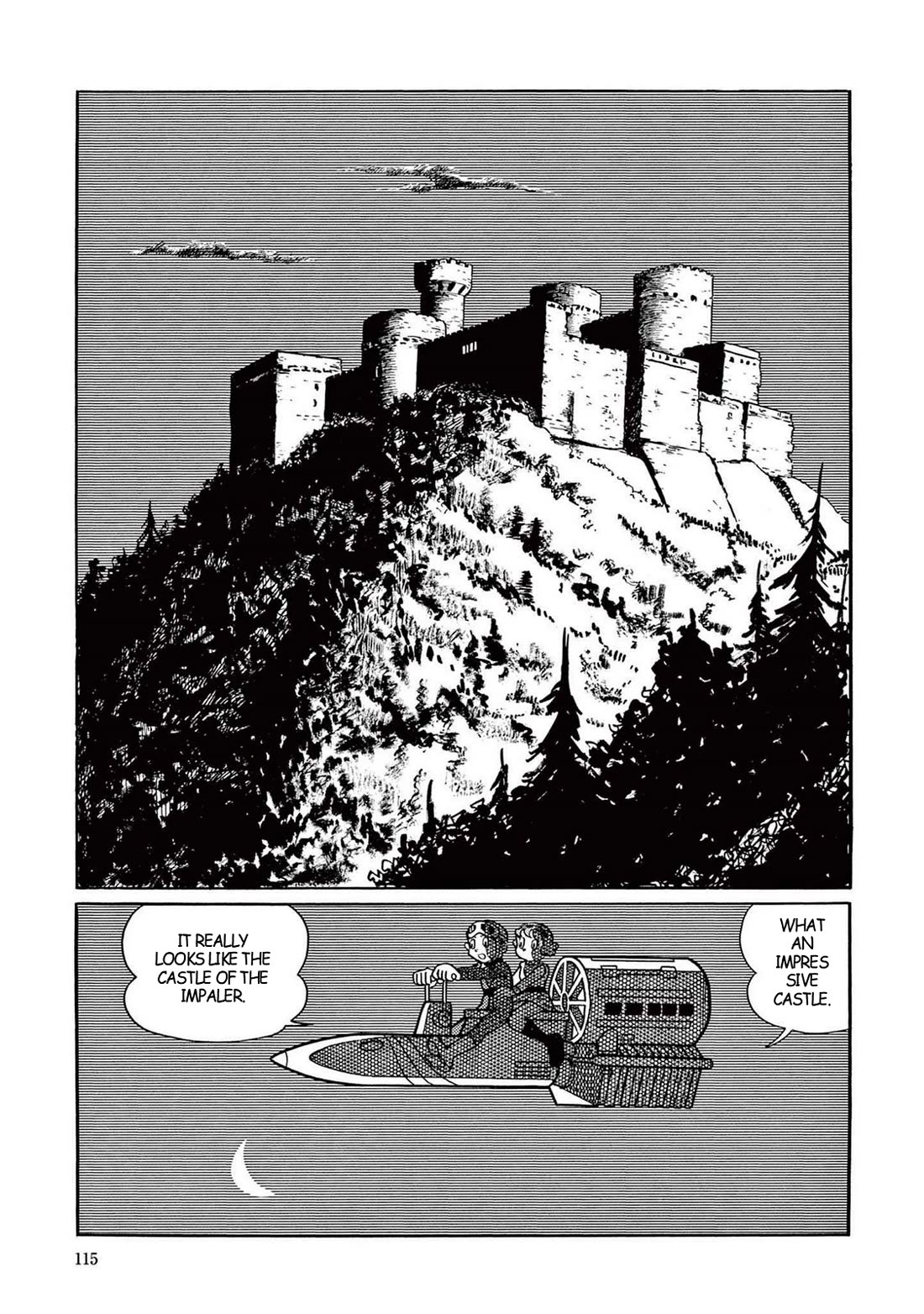 Time Patrol Bon Chapter 18 page 7 - Chapter 18: Dracula's Mansion‎‎