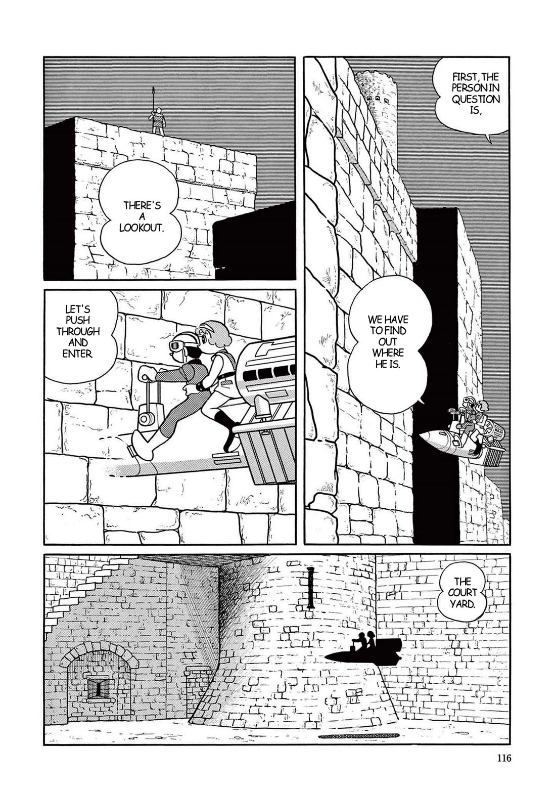 Time Patrol Bon Chapter 18 page 8 - Chapter 18: Dracula's Mansion‎‎